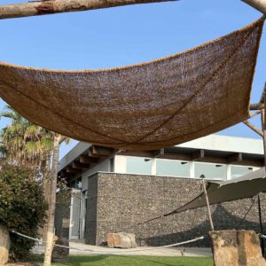 Toldo Sombreo Fibra de Coco – Cuadrada