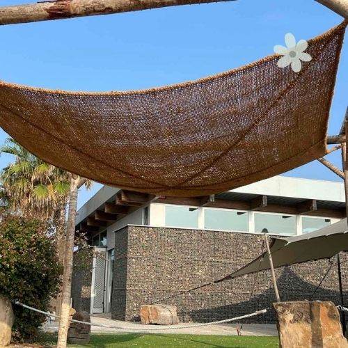 Toldo Sombreo Fibra de Coco – Cuadrada