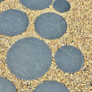 Paso Japonés Pizarra Negra