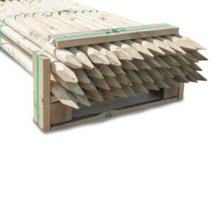 Estaca Torneada de Pino tratado