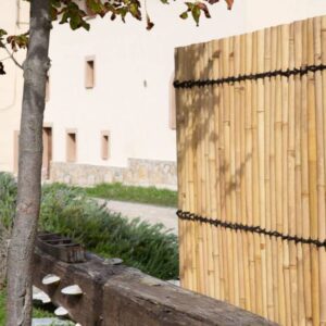 Panel de Bambú Natural Partido