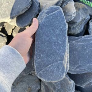 Pizarra Plana Redondeada 20 kg - 60/100 mm