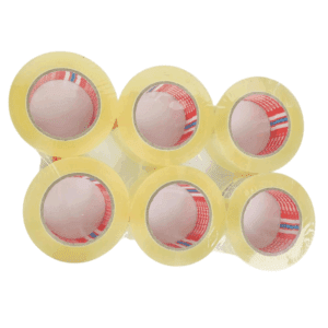 Pack 6 Cinta Adhesiva Transparente para Embalar