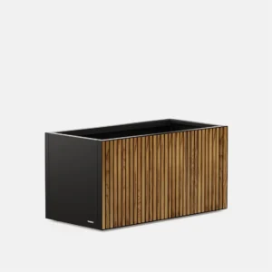 Jardinera de Madera Metálica Deco Planter Modular Rectangular
