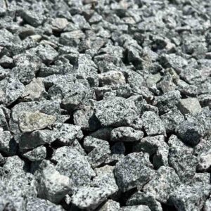 Grava granito gris para drenaje y decoración exterior