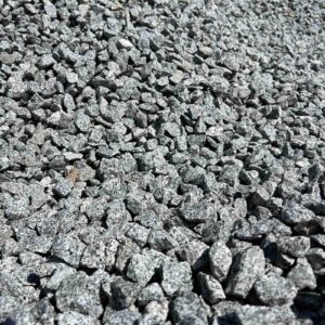 Grava granito gris para drenaje y decoración exterior